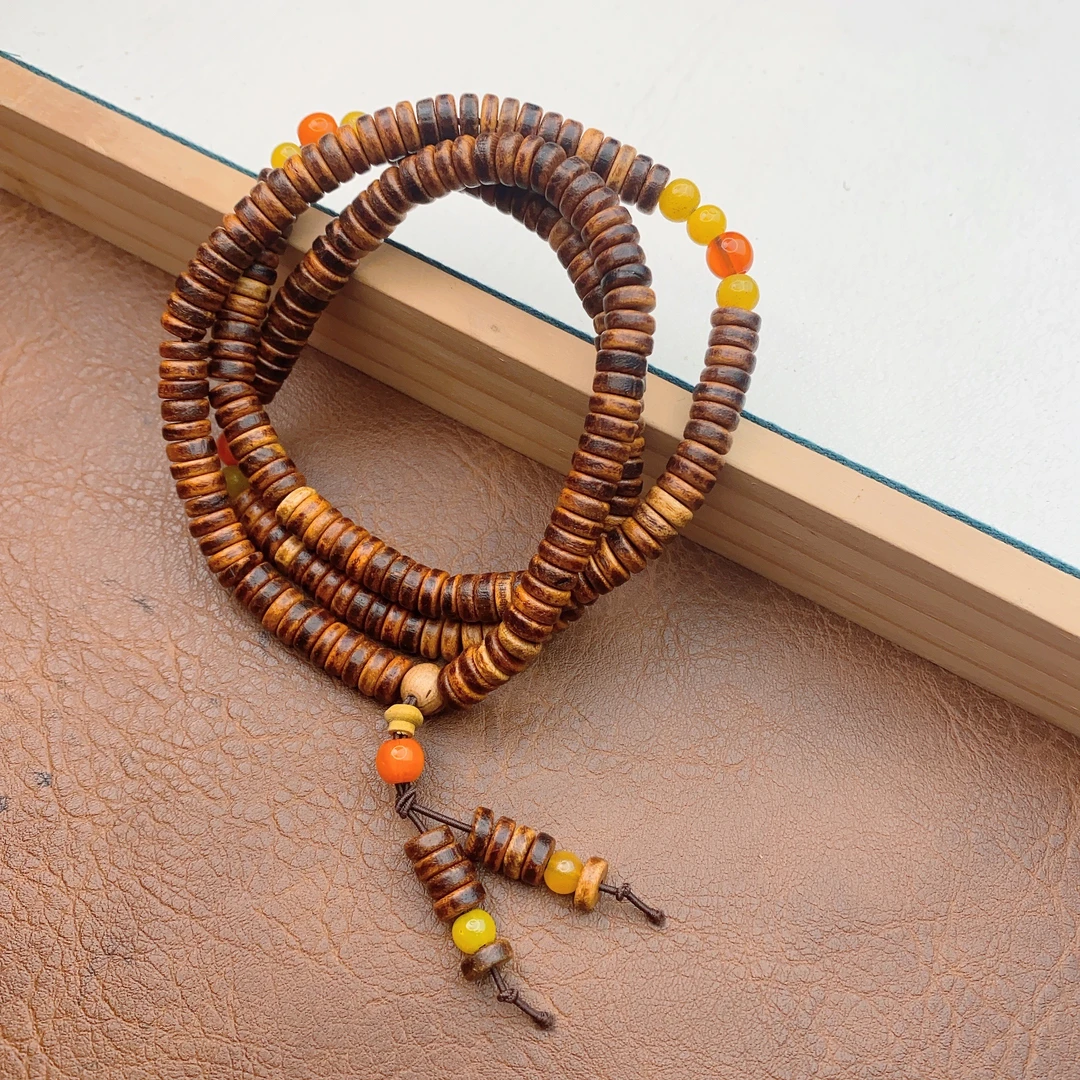 花梨木片珠长款mz209-无礼盒