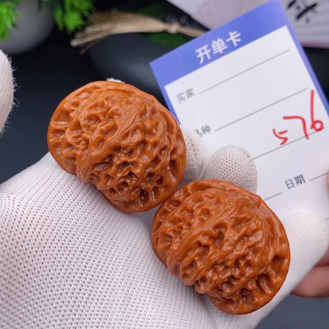 文玩核桃把件42宫灯576