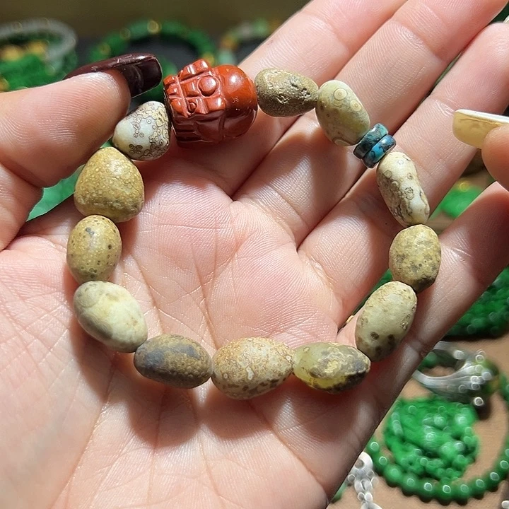 玛瑙/玉髓手串未镶嵌玛瑙珠