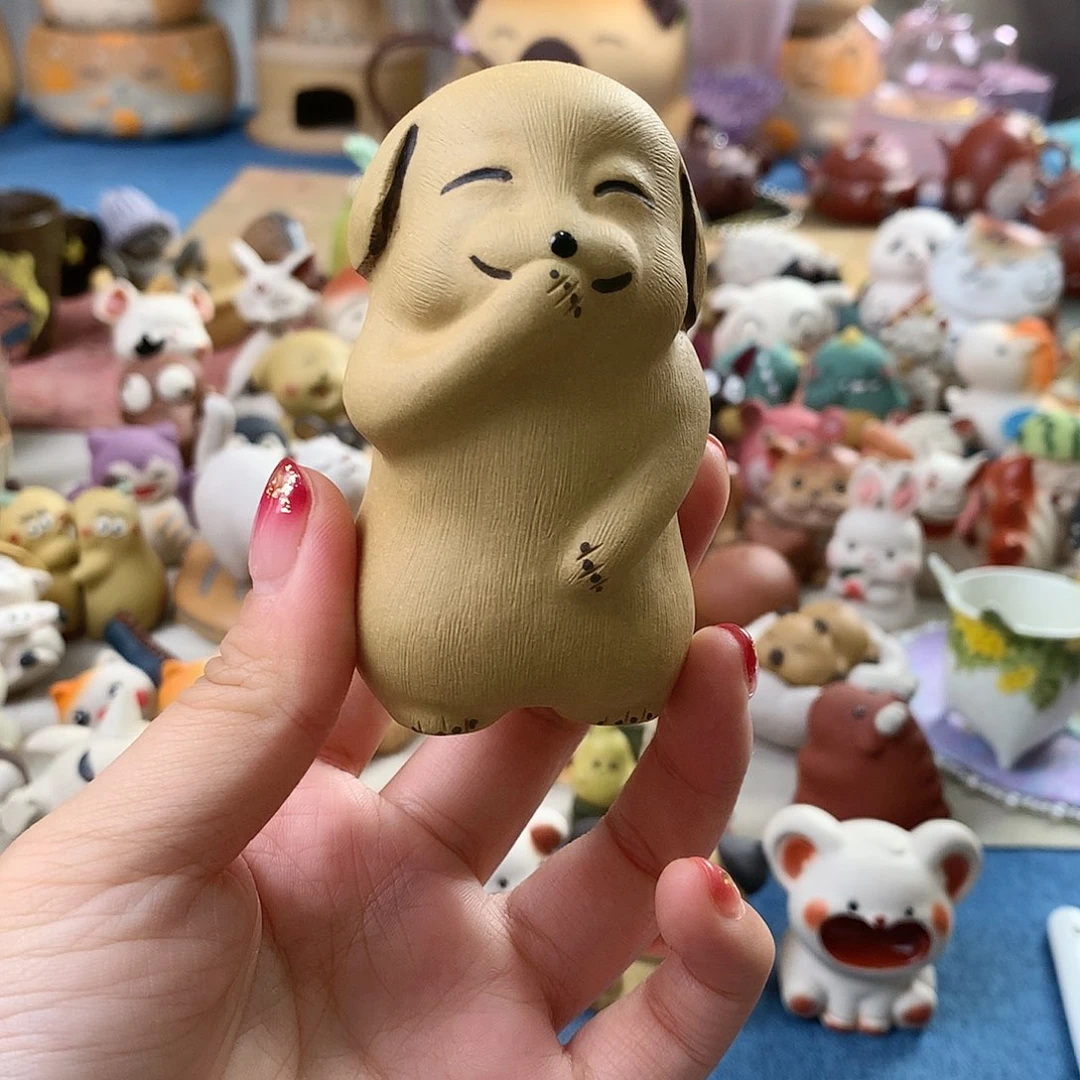茶宠紫砂手工制作