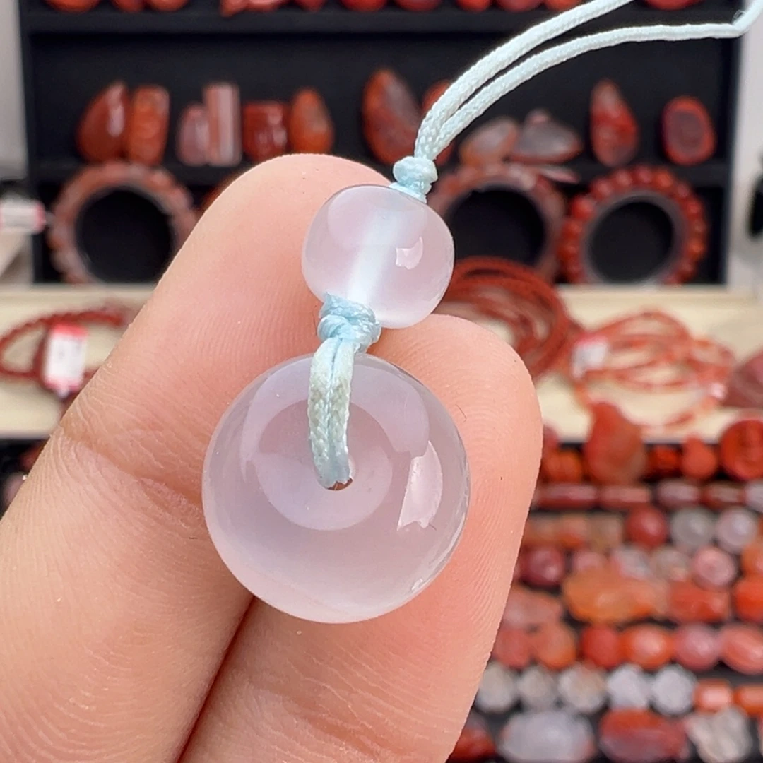 南红玛瑙未镶嵌颈饰滴溜