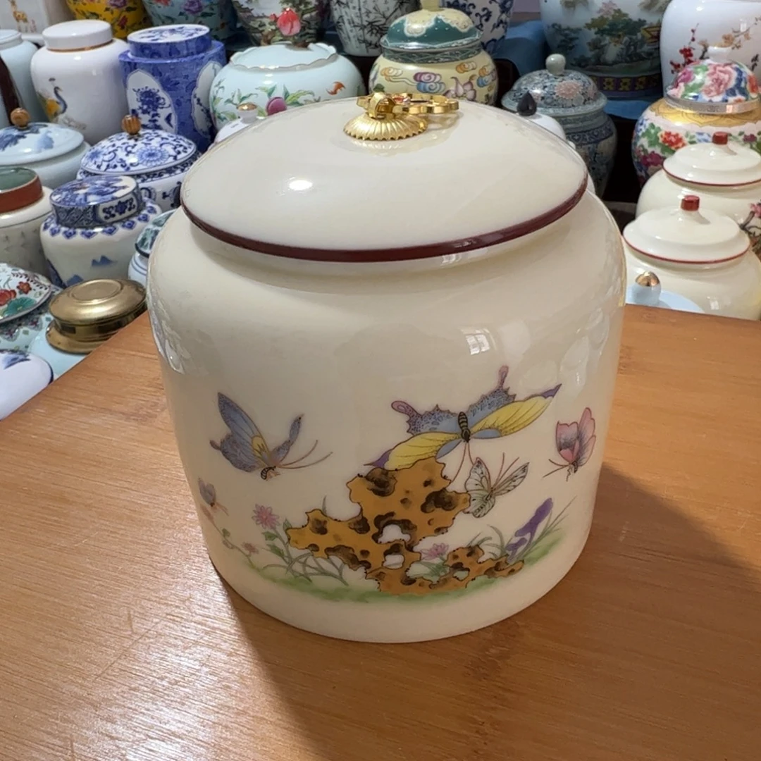 高端陶瓷茶叶罐陶瓷