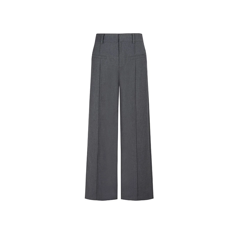 【丽公主】商场同款新品TR面料高腰休闲裤N201A41516B