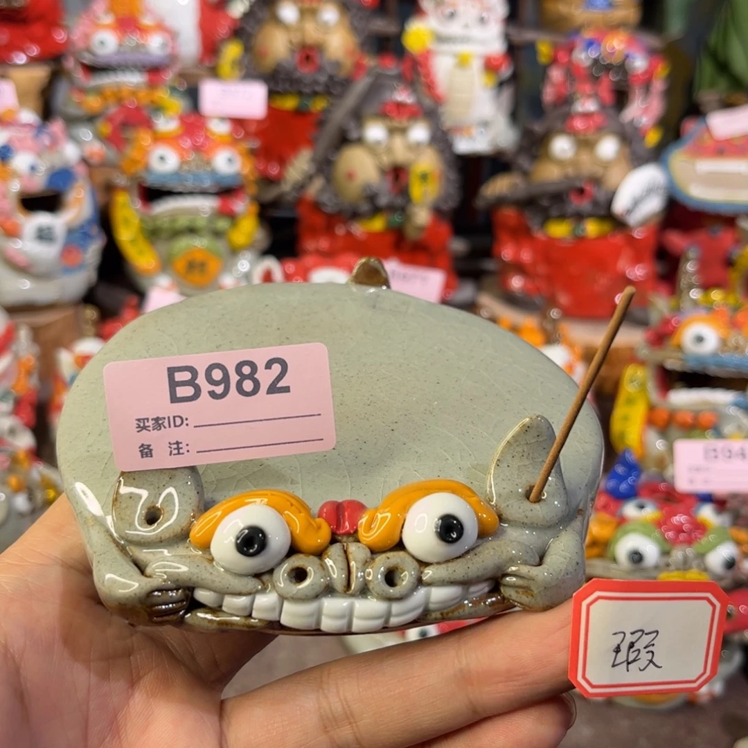 泥塑纯手工茶宠摆件