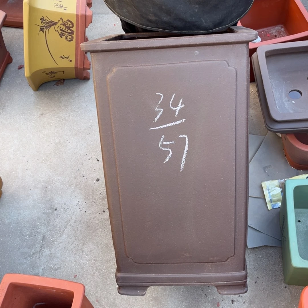 紫砂花盆盆景艺术