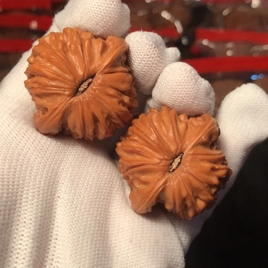 文玩核桃把件磨盘37