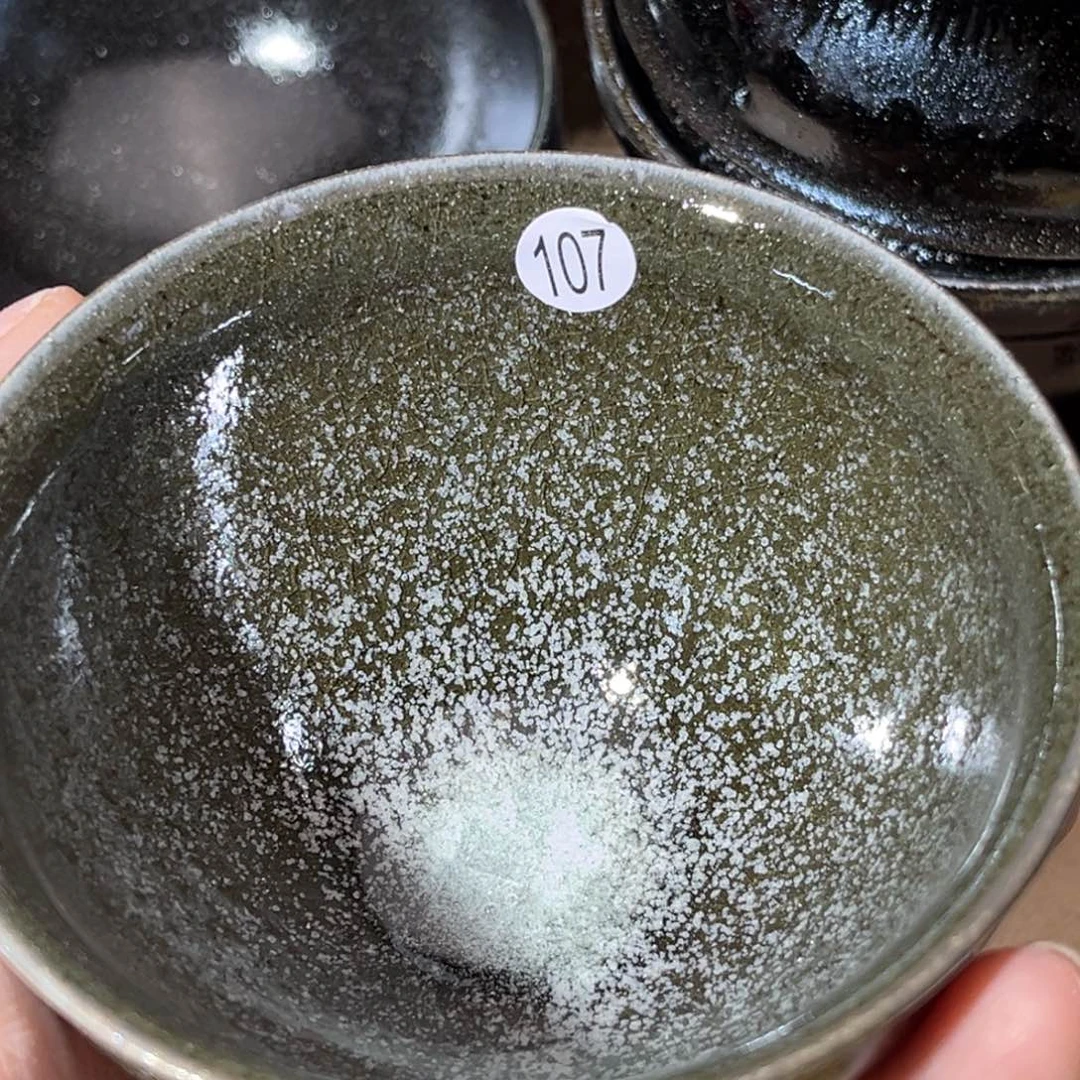 茶盏义兴龙窑坚持真柴烧