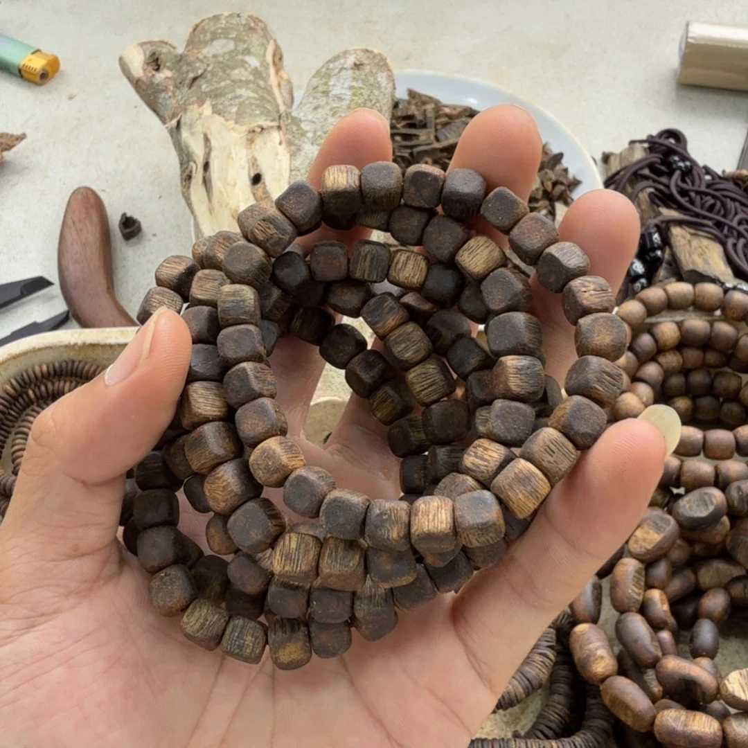 沉香碎屑沉香单圈大方糖5克多样性发一