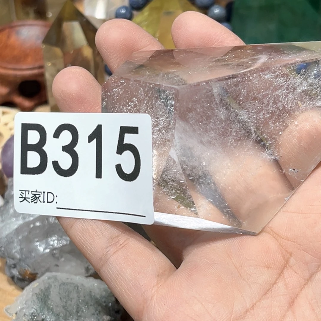 未镶嵌珠宝半成品水晶飞*多样性发其一微瑕