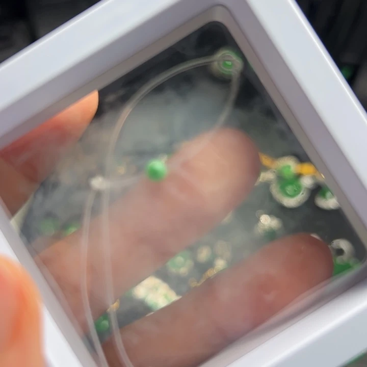 晶***晶翡翠未镶嵌颈饰天然缅甸翡翠吊坠