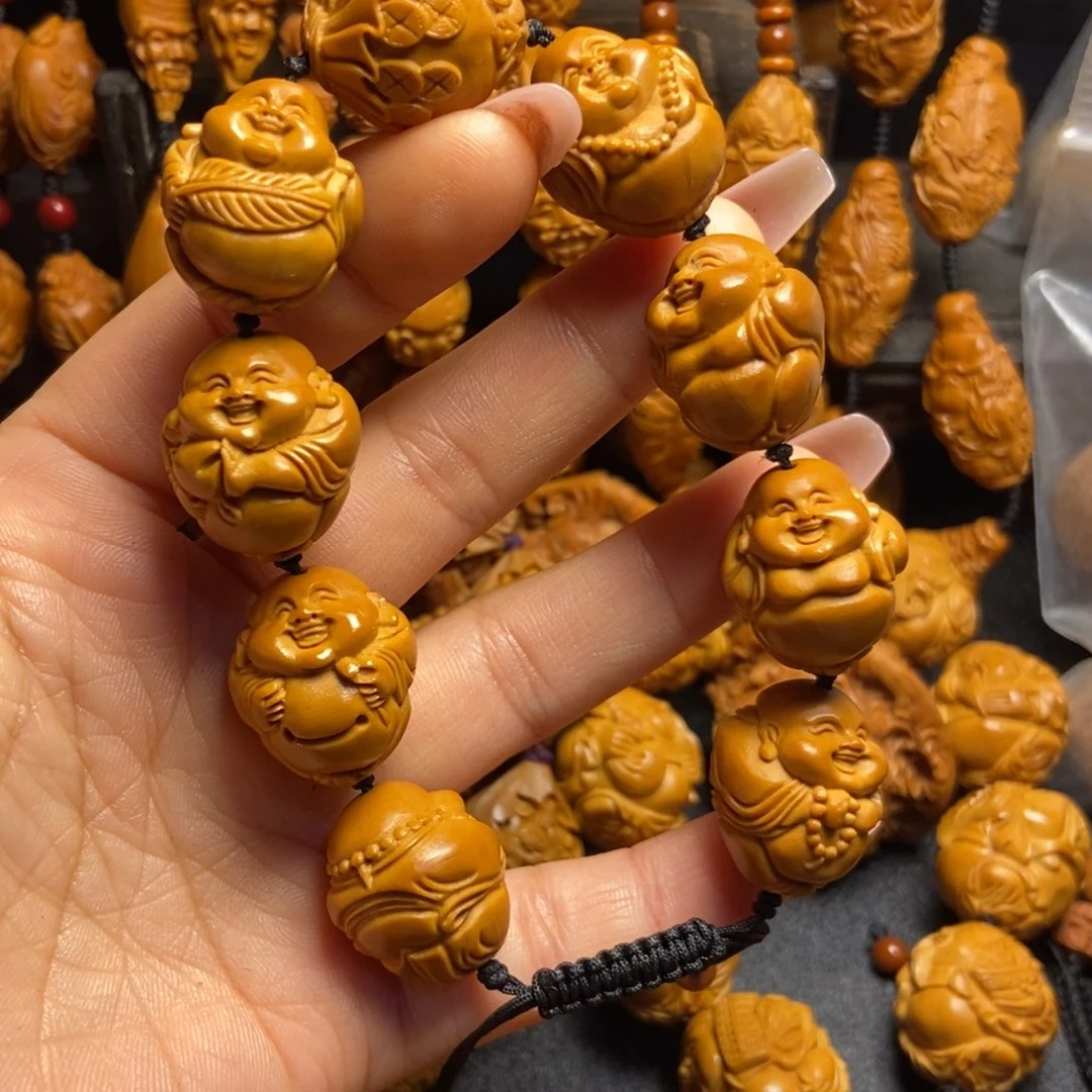【闪购商品】手串/手链橄榄核许*涛八大弥勒