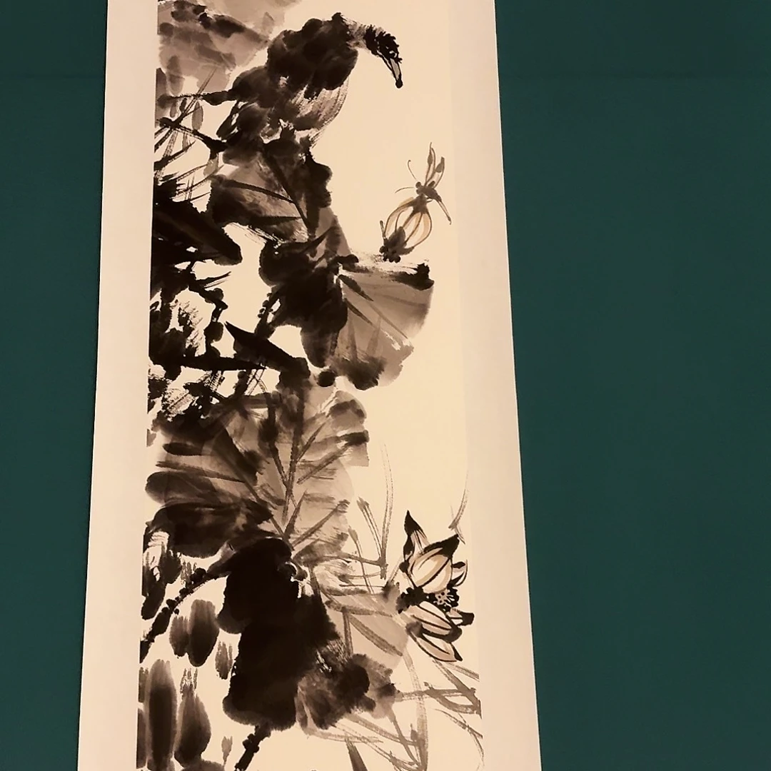 国画溥老师作品画作