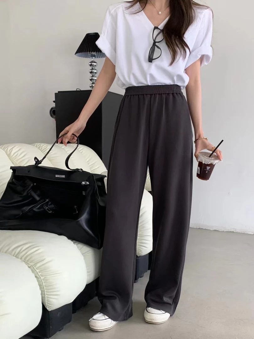 25年新款-直筒的！简约百搭休闲裤（505R4465#）闰熙