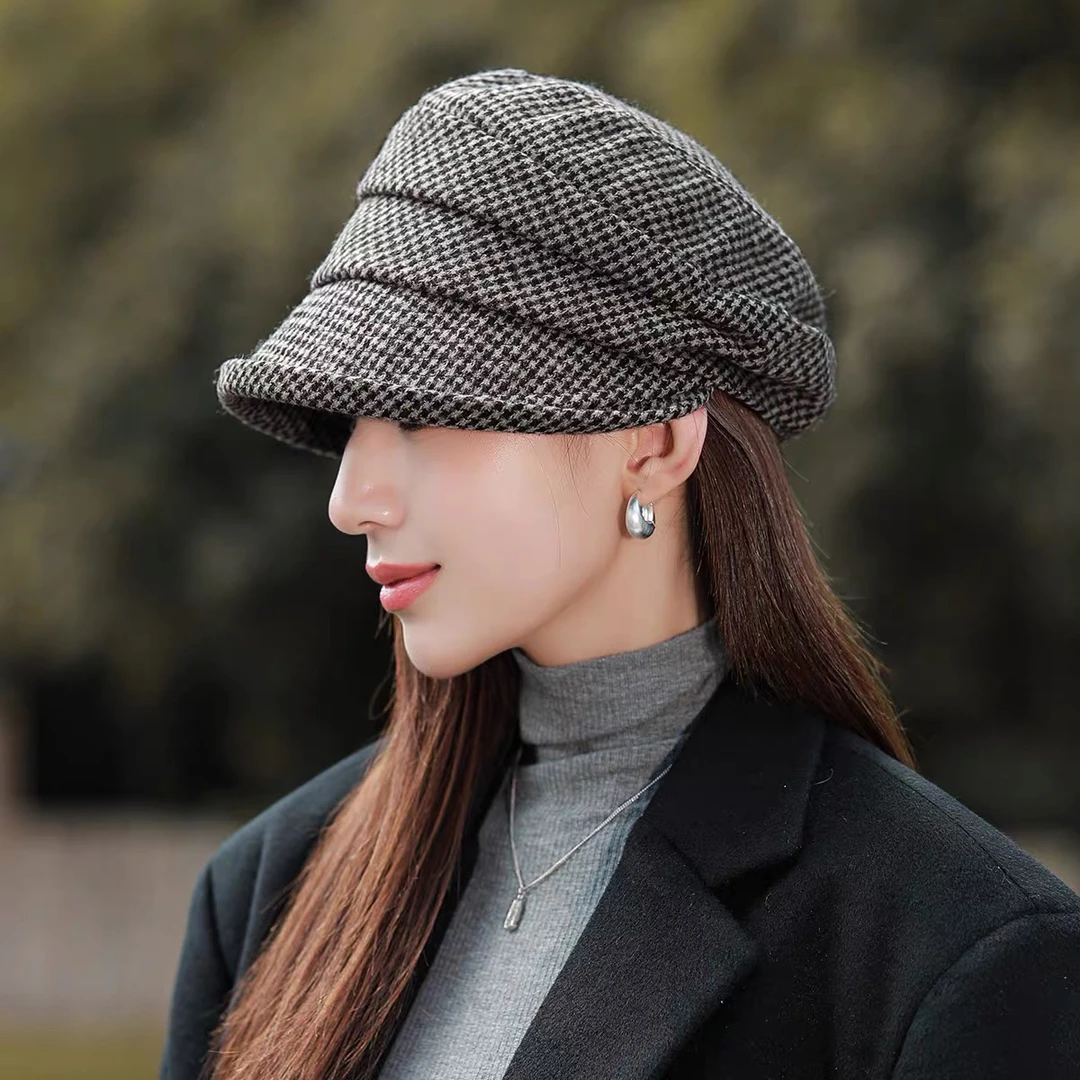 高品质女士盆帽春款外贸打版尾单百搭休闲逛街日韩系户外帽