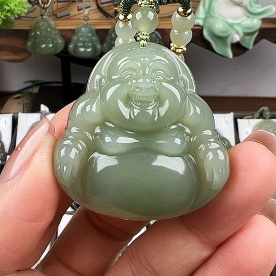 和田玉吊坠(赠链)未镶嵌