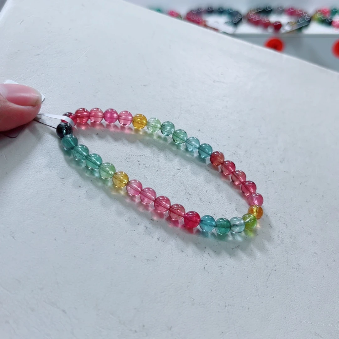 未镶嵌手链碧玺碧玺