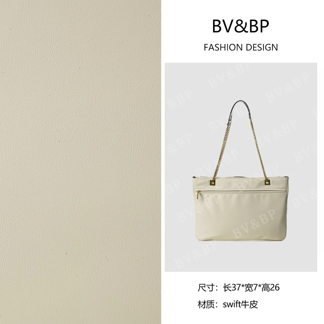 BV&BP· 原创设计新款拼接购物袋单肩斜挎包BNT-368黑/白