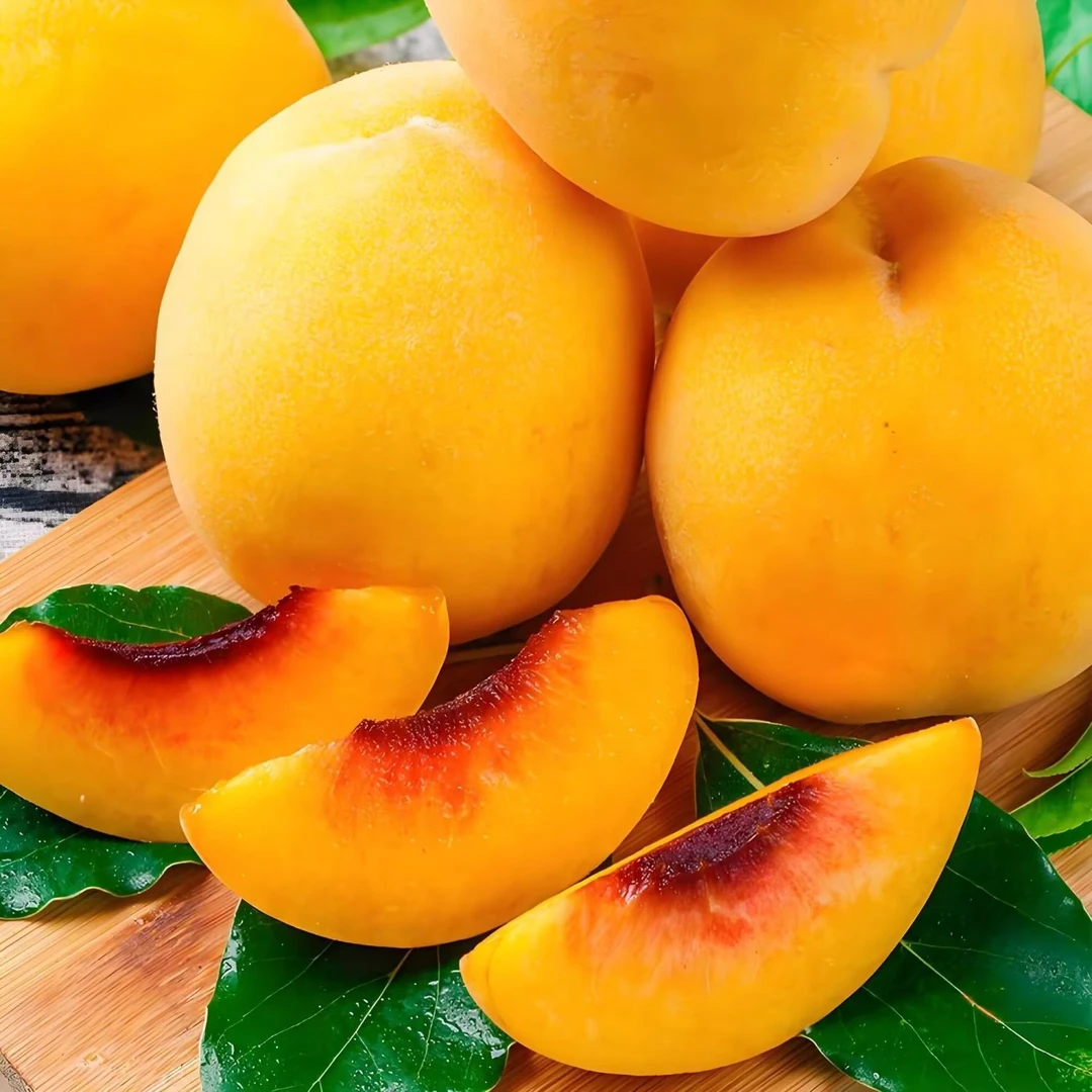 新鲜大黄桃锦绣黄桃纯甜水果桃子孕妇多汁水蜜桃时令水果包邮