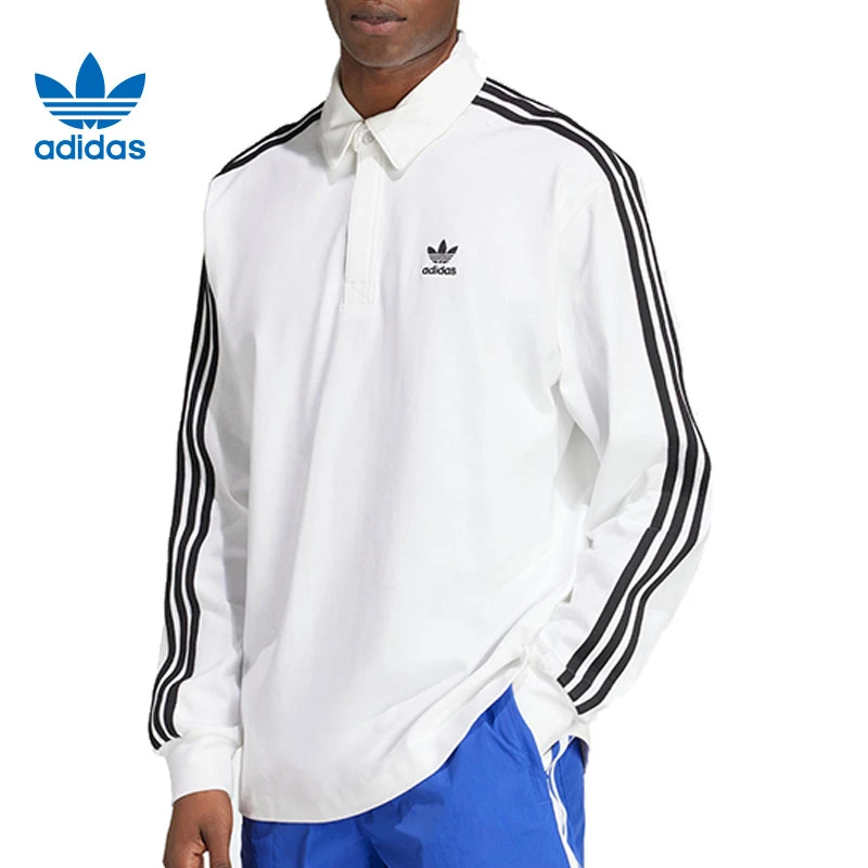 adidas阿迪达斯三叶草男子运动休闲长袖T恤IZ2459