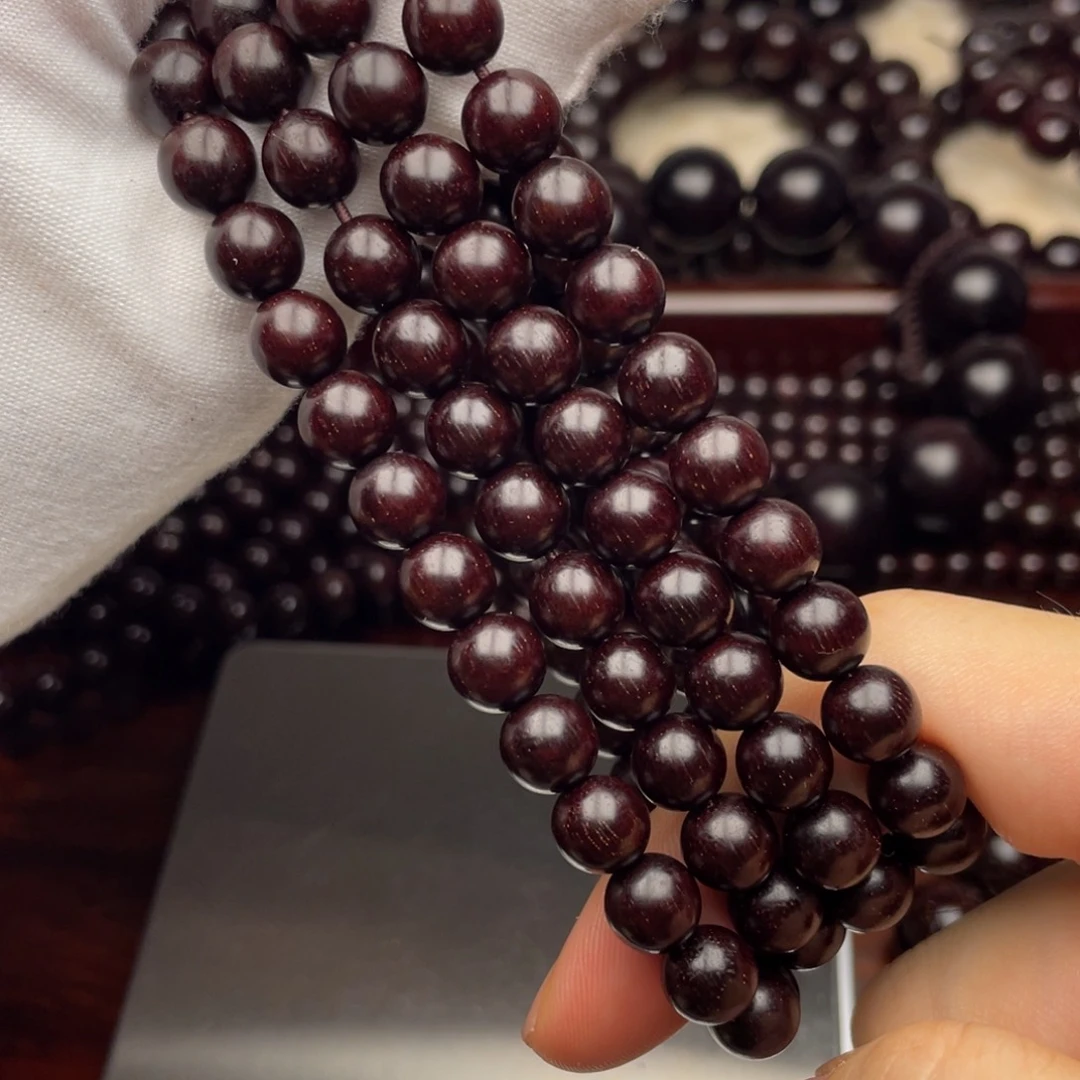 檀香紫檀（小叶紫檀）꧁***꧂0.8老料金星