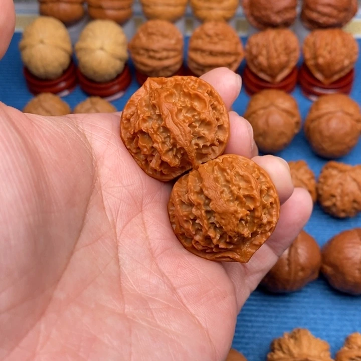 把件文玩核桃花王