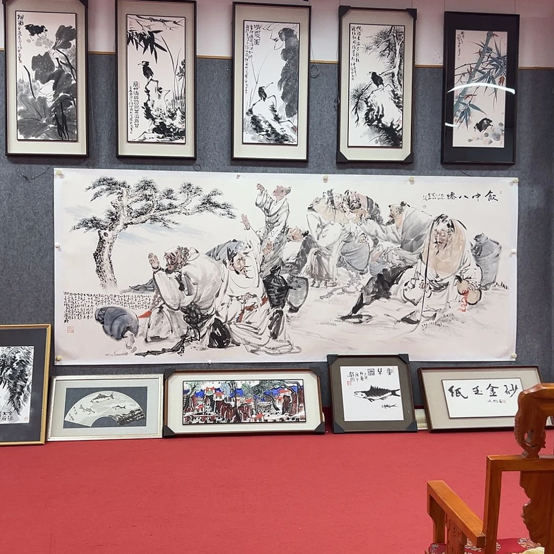 国画张金柱老师艺术精品