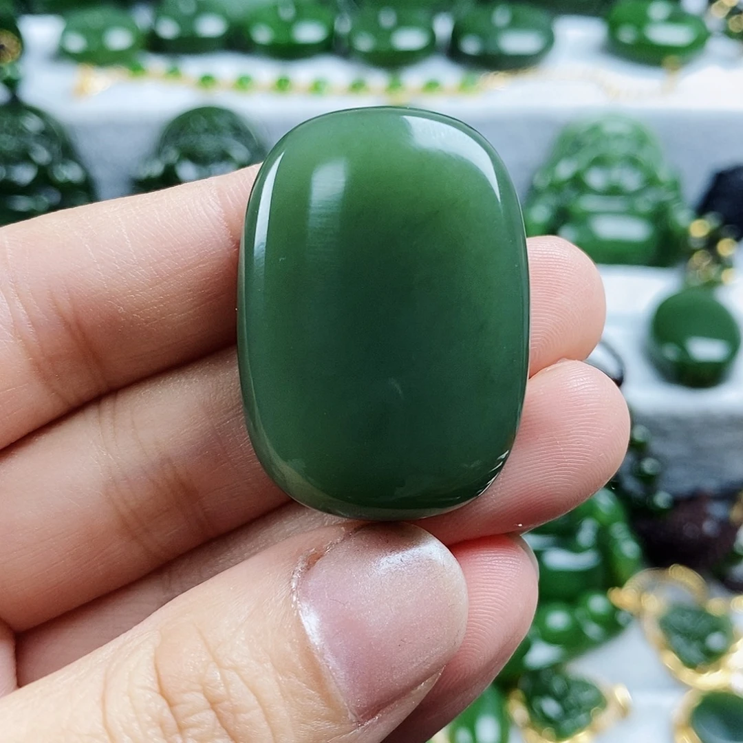 和田玉（碧玉）未镶嵌颈饰