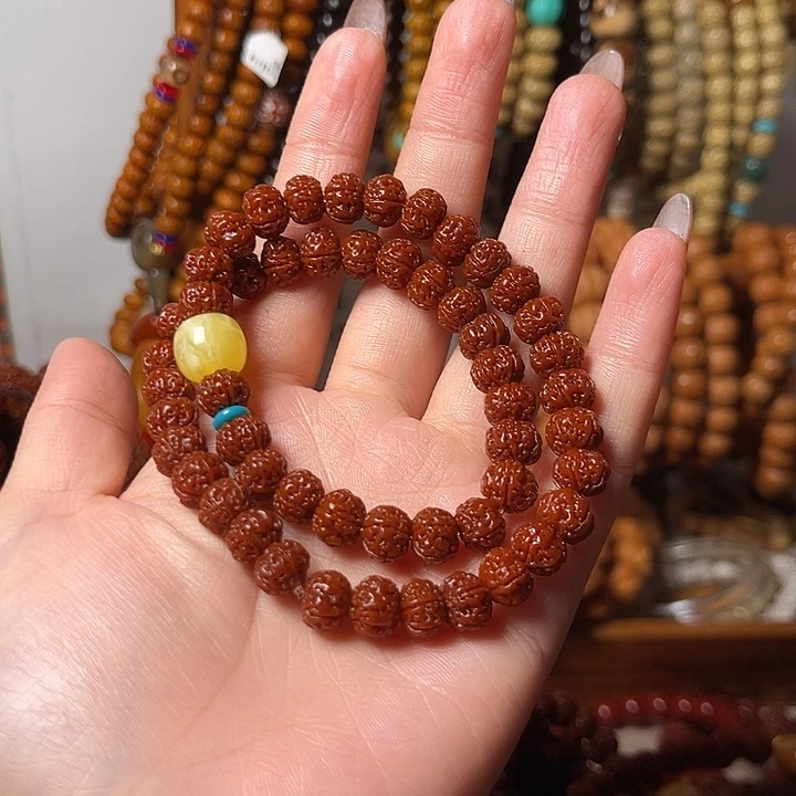 金刚菩提吊坠卡8双圈