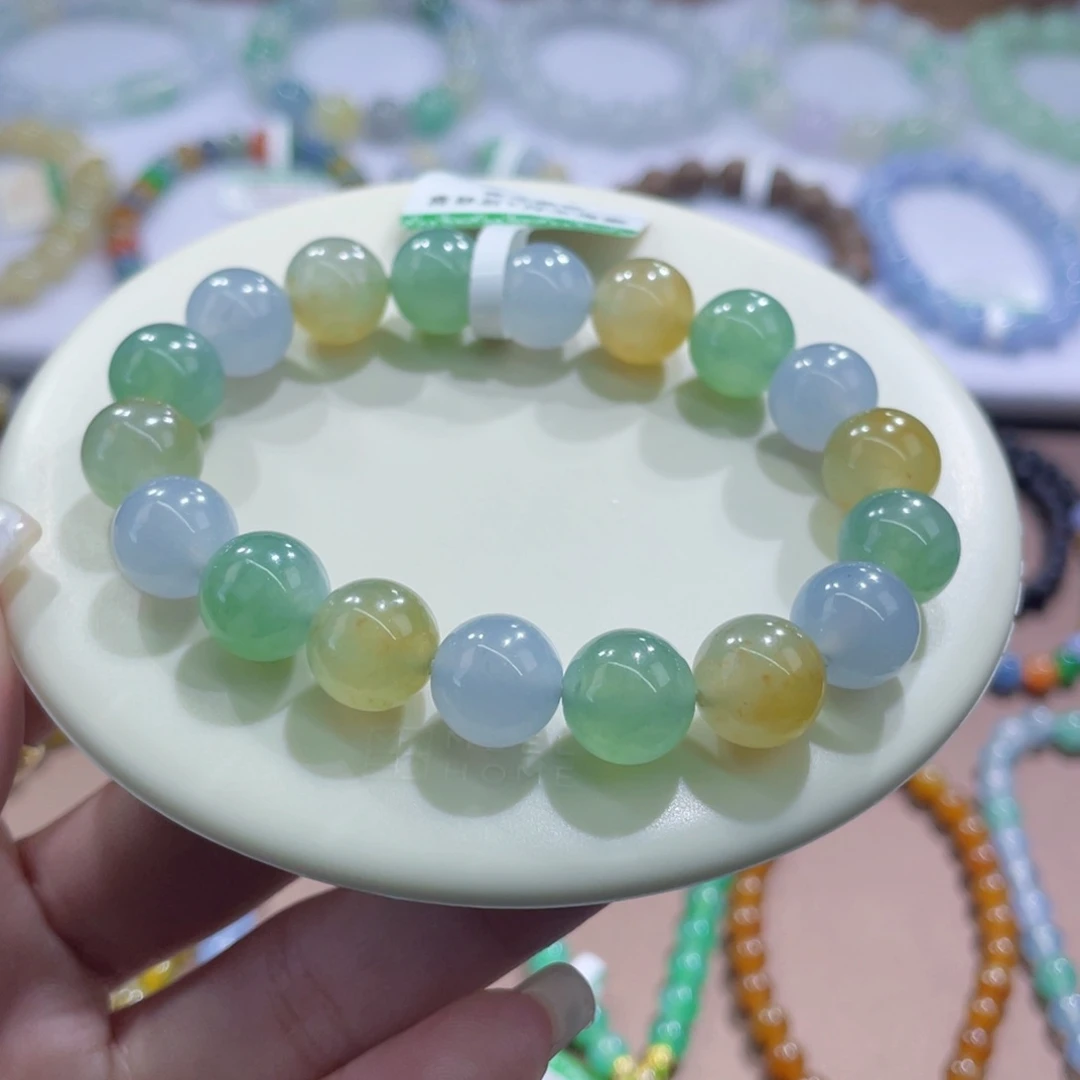 未镶嵌手链翡翠卡10
