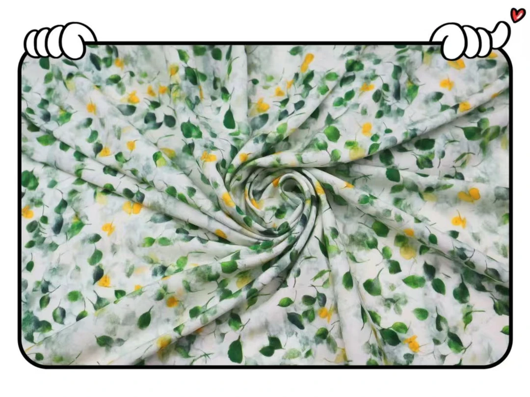 [精品棉绸人造棉田园碎花] 高支高密柔软透气绵绸人造棉纯棉布料