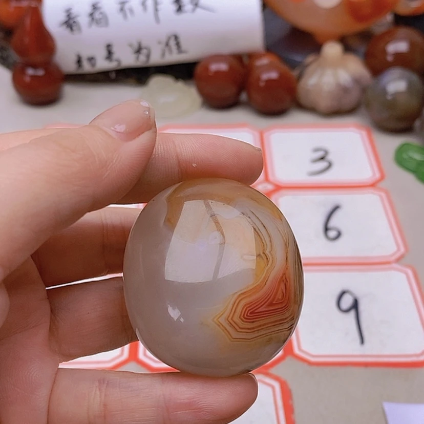 【闪购商品】未镶嵌玛瑙/玉髓珠宝半成品平*