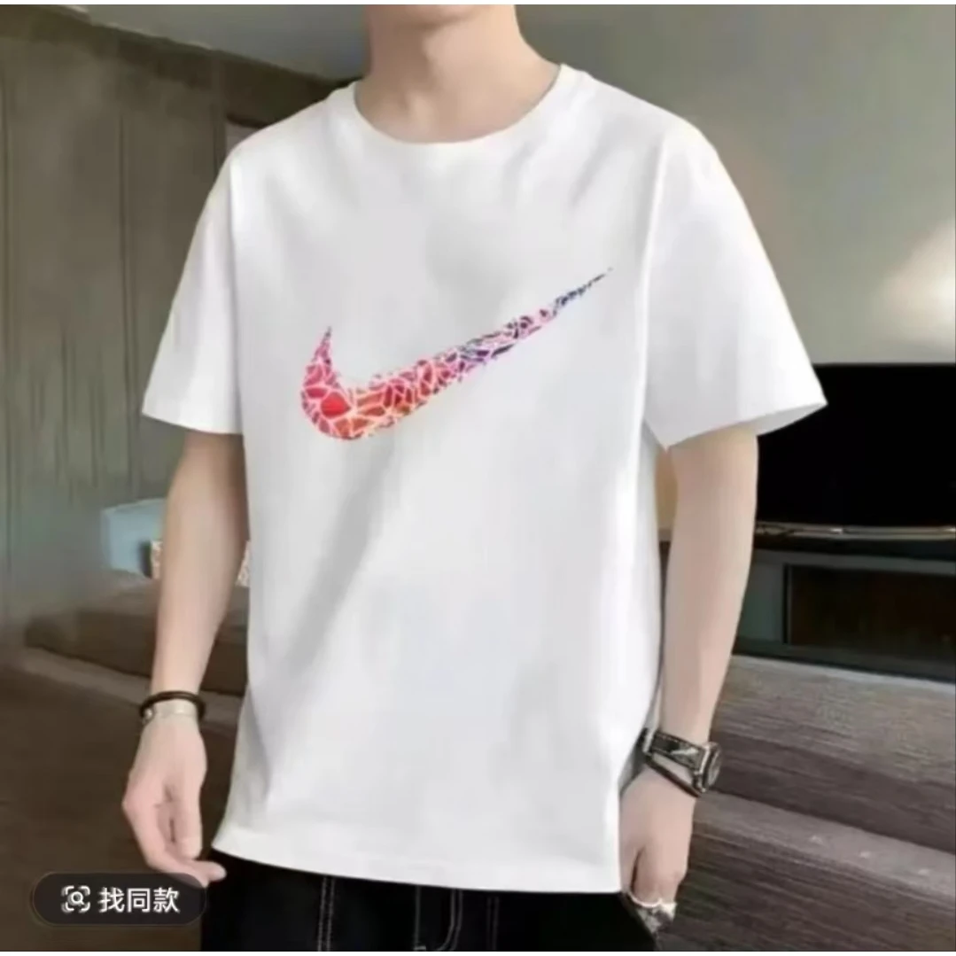 37【一折粉丝福利】潮牌男女同款圆领百搭T恤