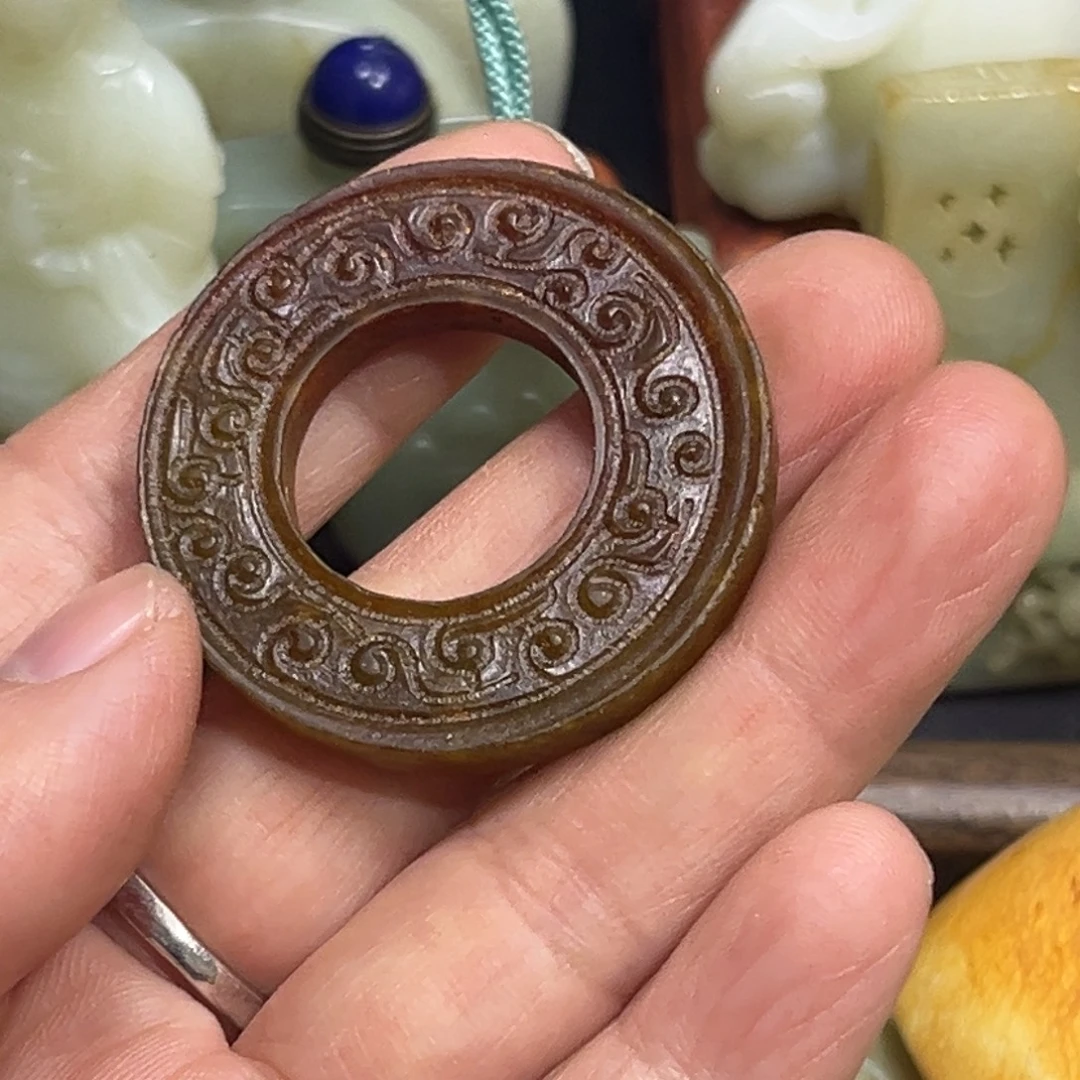 和田玉（糖玉）未镶嵌挂件