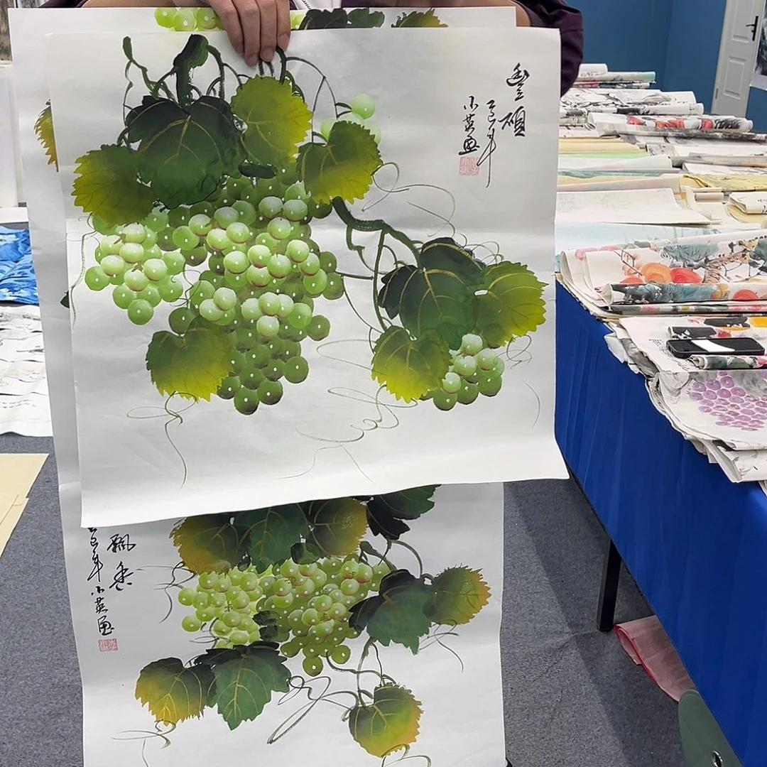 国画纯手绘作品欣赏