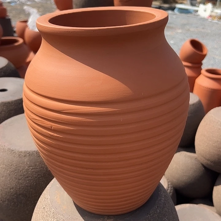 19×30 高温加厚红陶串色