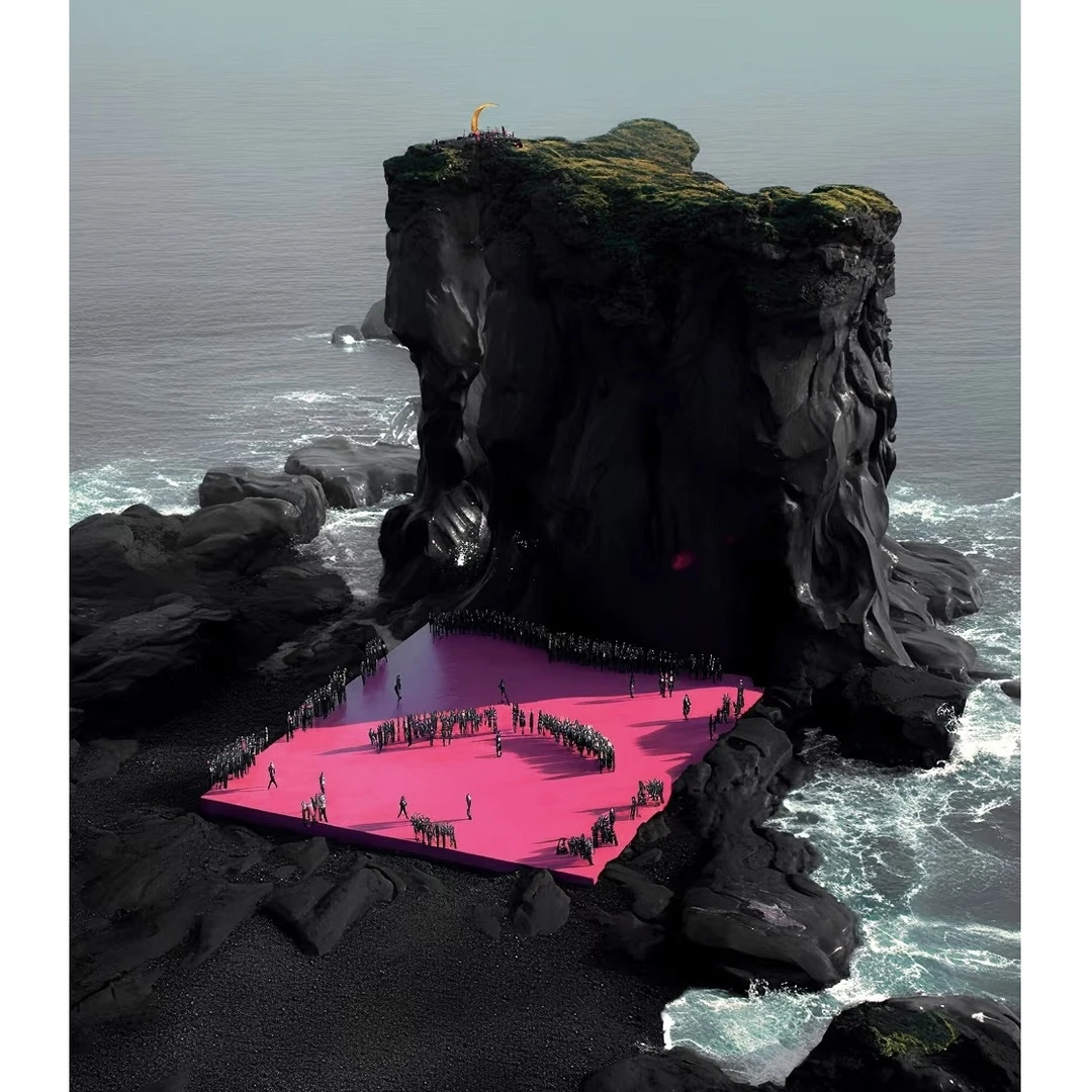 LGG14 小香风蓝色双口袋开衫毛衣 男女同款