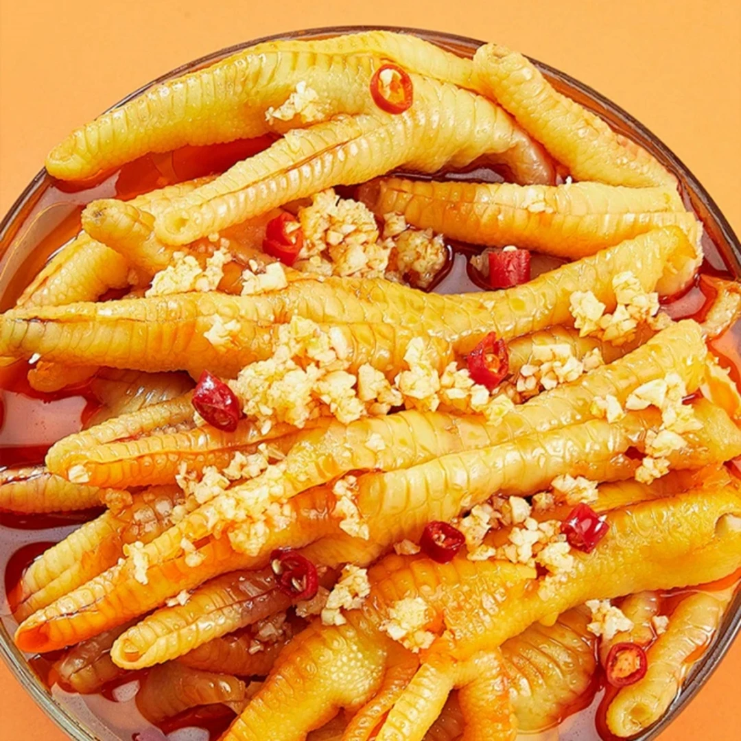 【顺丰发货】柠檬酸辣无骨鸡爪网红罐装脱骨去骨凤爪零食休闲零食