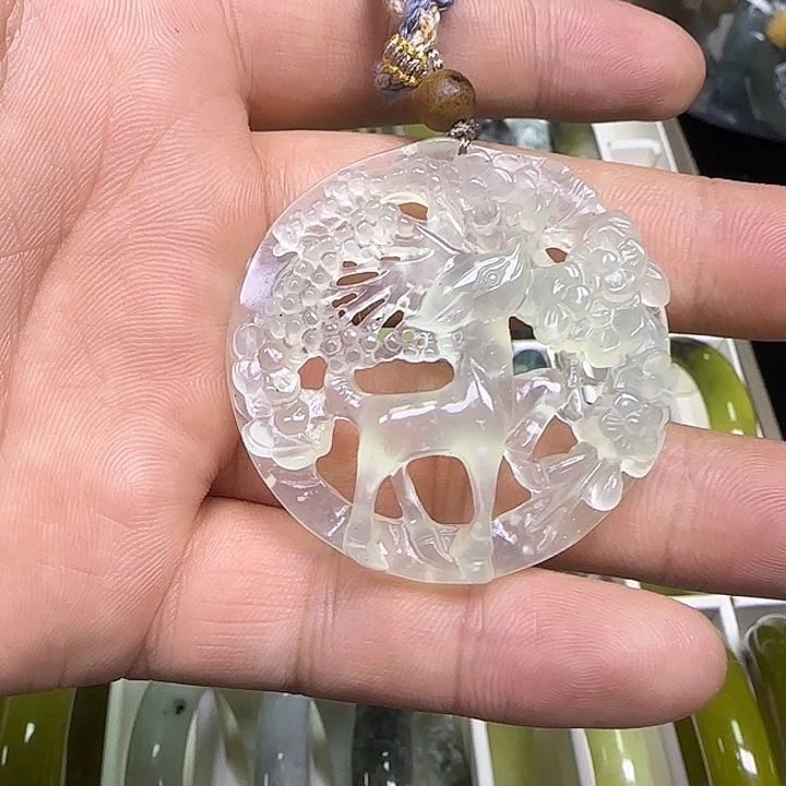 欣****蛇纹石玉合金手镯