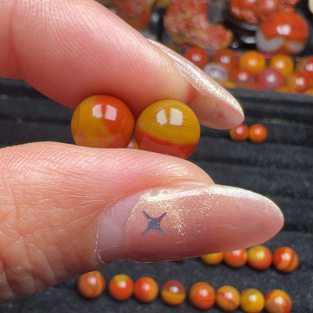 *****玛瑙/玉髓未镶嵌战国红