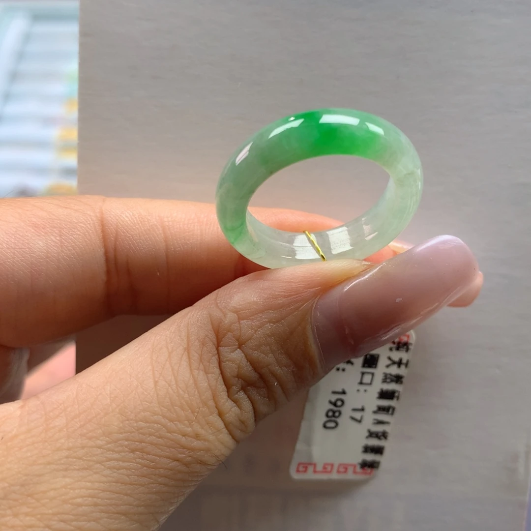 未镶嵌戒指翡翠17号