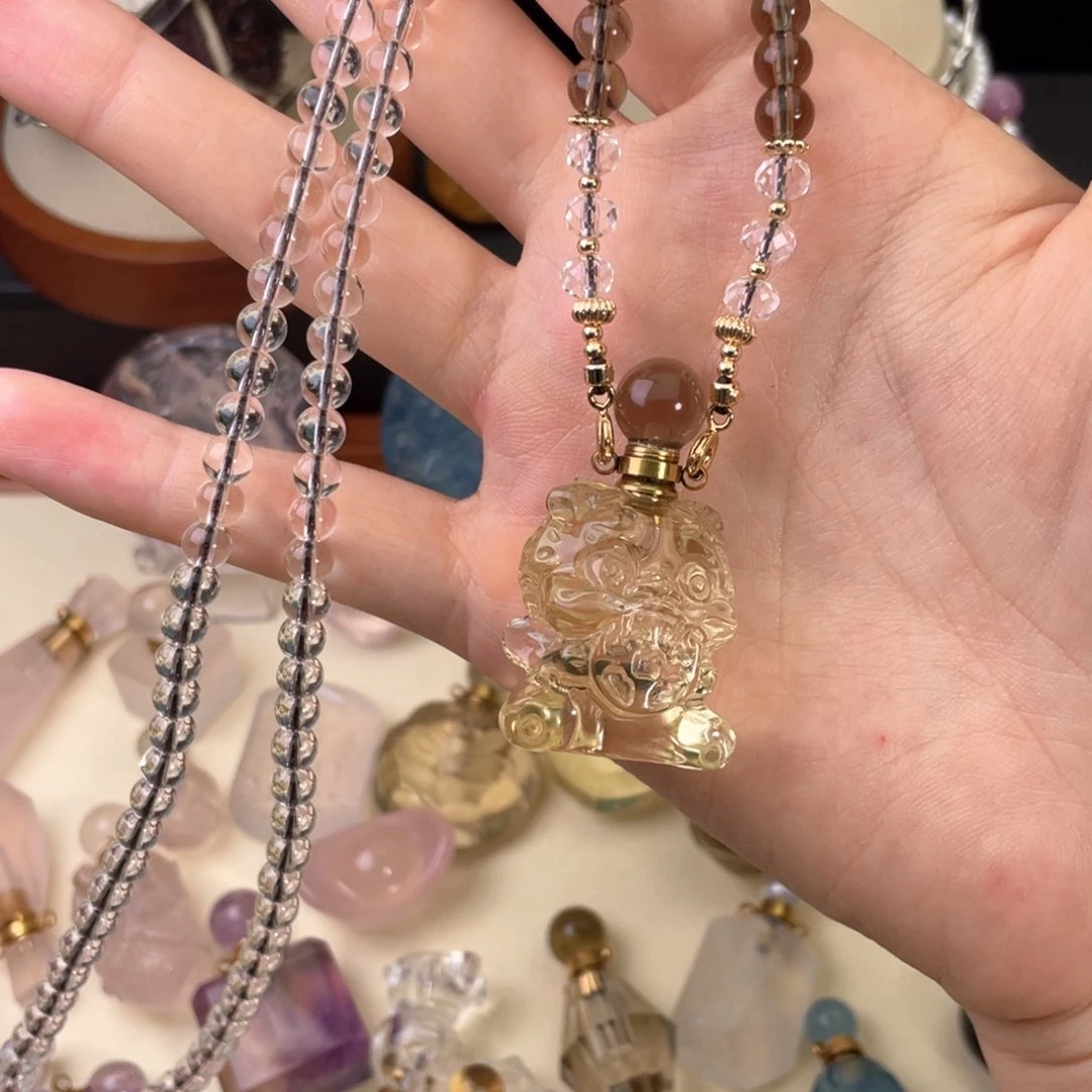 未镶嵌颈饰水晶陈*三天然水晶吊坠199