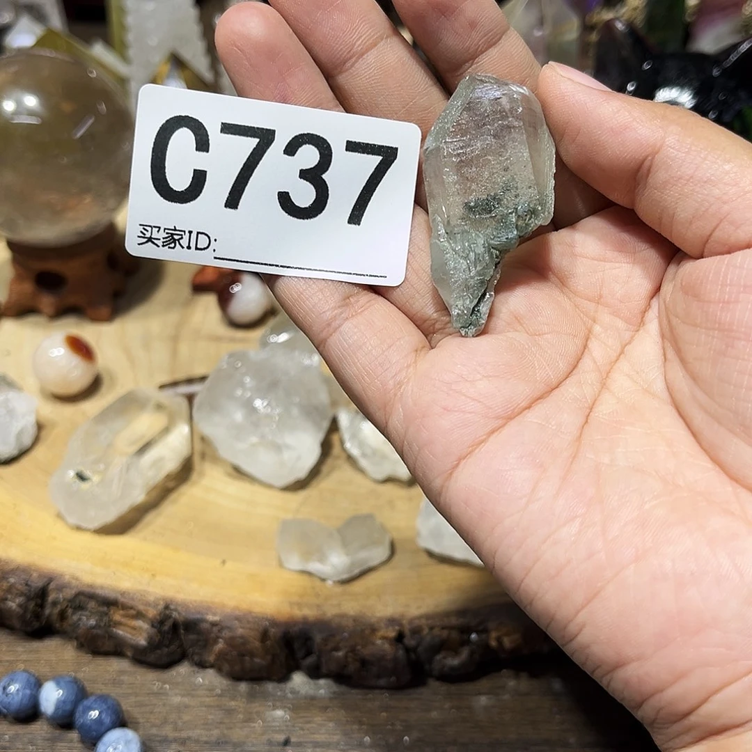 未镶嵌珠宝半成品水晶多样性发其一微瑕