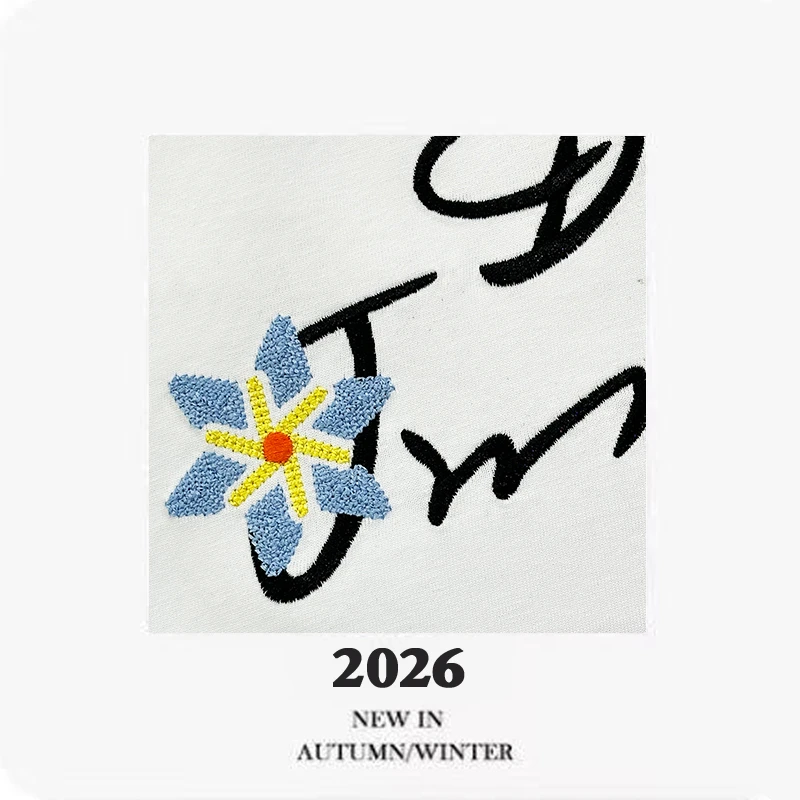 【第五大道】刺绣限定2026限定系列轻奢时尚设计感短袖新款