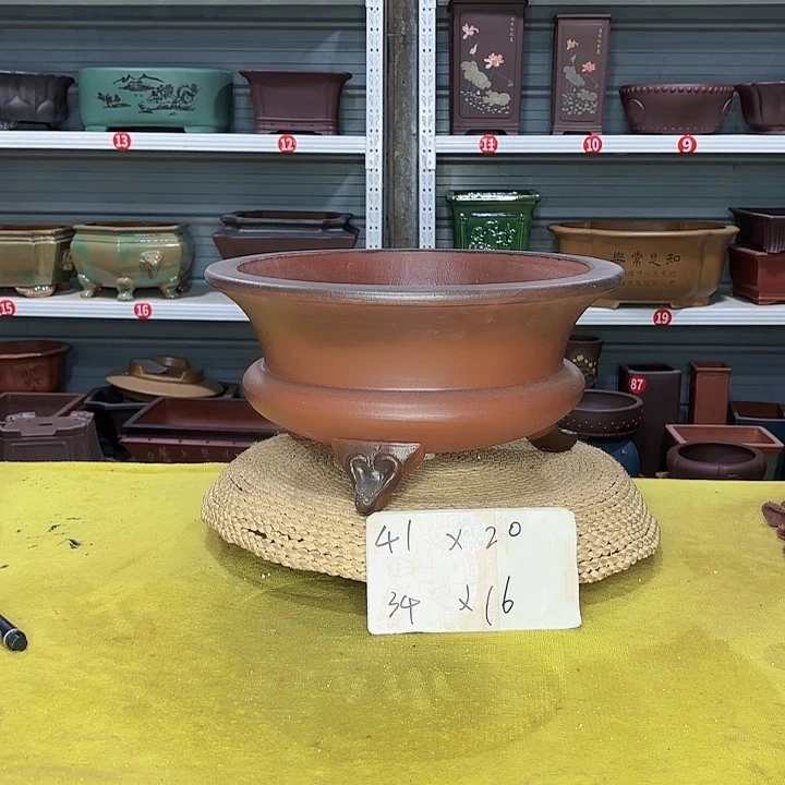 紫砂花盆宜兴紫砂厂