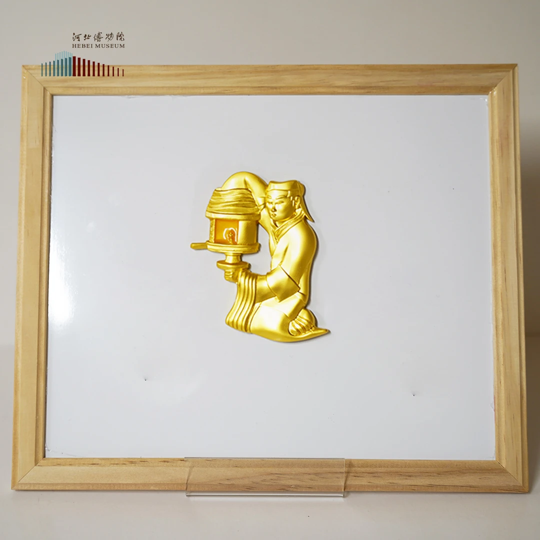 文创好物 河北博物院文创 长信宫灯冰箱贴 旅游纪念品 创意磁贴