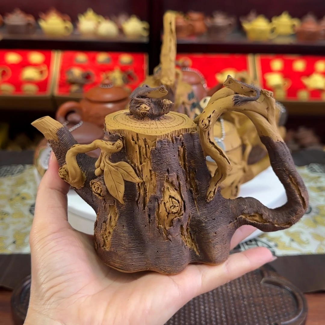 茶壶段泥枯木蜥蜴