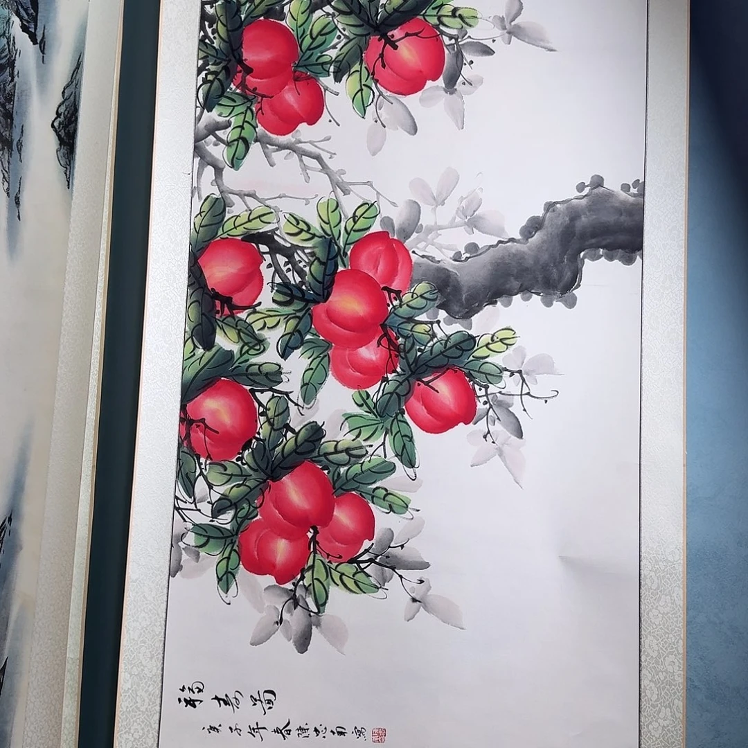 纯手绘国画作品好看