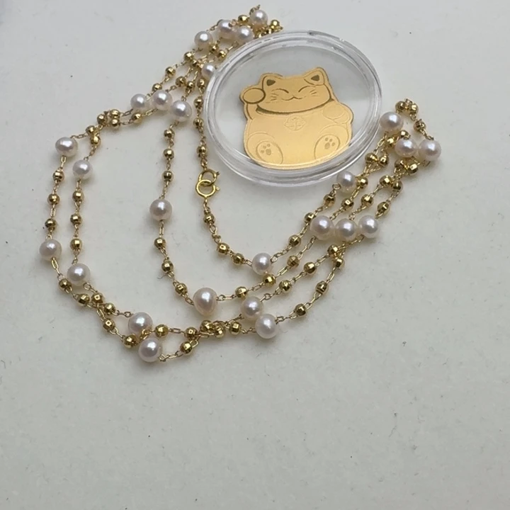 淡水珍珠颈饰未镶嵌