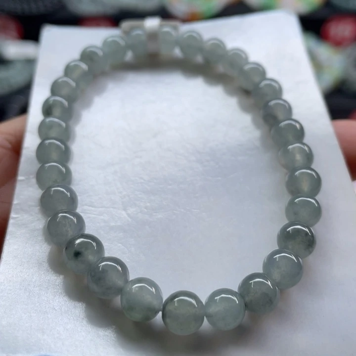 未镶嵌手链翡翠卡6.4