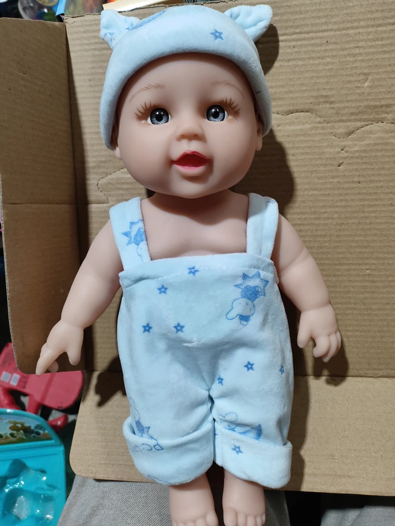 糖胶男娃娃身长28厘米左右（微瑕疵介意慎拍）低价亏米清仓